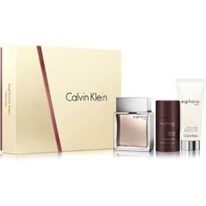 Calvin Klein Euphoria Комплект (EDT 100ml + AS Balm 100ml + Deo Stick 75ml) за Мъже