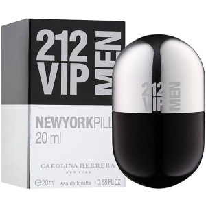 Carolina Herrera 212 VIP Men Pills EDT 20ml за Мъже