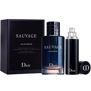 Dior Sauvage Eau de Parfum Комплект (EDP 100ml + EDP 10ml) за Мъже