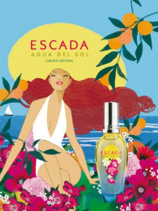 Escada Agua del Sol Комплект (EDT 30ml + Bag) за Жени - Img 2