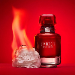 Givenchy L'Interdit Rouge Комплект (EDP 50ml + Lipstick) за Жени - Img 3