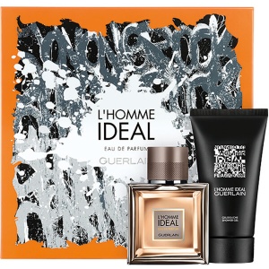 Guerlain L'Homme Ideal Eau de Parfum Комплект (EDP 50ml + SG 75ml) за Мъже