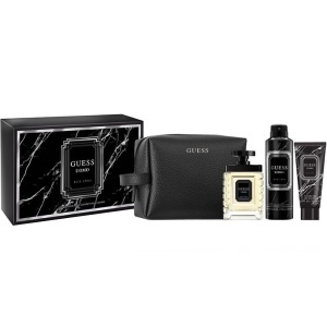 Guess Uomo Комплект (EDT 100ml + Body Spray 226ml + SG 200ml + Pouch) за Мъже