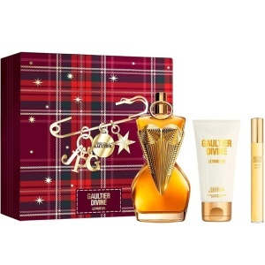 Jean Paul Gaultier Divine Le Parfum Комплект (EDP 100ml + SG 75ml + EDP 10ml) за Жени