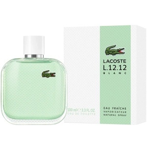 Lacoste L 12.12 Blanc Eau Fraiche EDT 100ml за Мъже БЕЗ ОПАКОВКА - Img 3