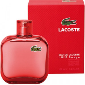 Lacoste L 12.12 Rouge EDT 100ml за Мъже БЕЗ ОПАКОВКА - Img 4