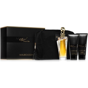 Mauboussin Elixir Pour Elle Комплект (EDP 100ml + BL 100ml + SG 100ml + Bag) за Жени