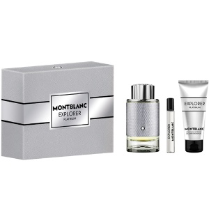 Montblanc Explorer Platinum Комплект (EDP 100ml + SG 100ml + EDP 7.5ml) за Мъже