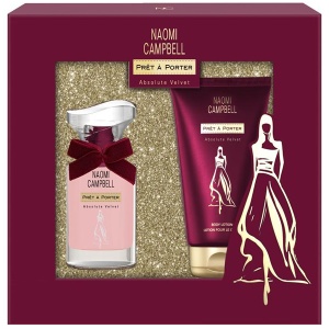 Naomi Campbell Prêt à Porter Absolute Velvet Комплект (EDT 15ml + BL 50ml) за Жени - Img 1