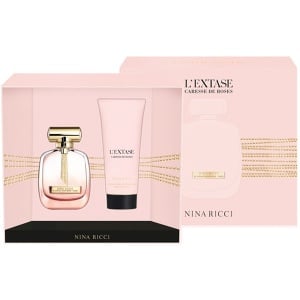 Nina Ricci L'Extase Caresse de Roses Комплект (EDP 80ml + BL 200ml) за Жени