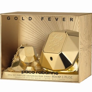 Paco Rabanne Lady Million Gold Fever (EDP 80ml + Бижу) за Жени