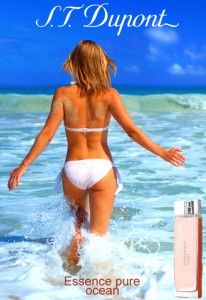 S.T. Dupont Essence Pure Ocean EDT 100ml за Жени БЕЗ ОПАКОВКА - Img 2