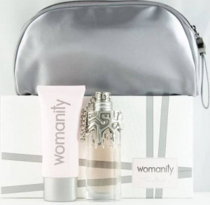 Thierry Mugler Womanity Комплект (EDP 50ml + BL 100ml + Чанта) за Жени - Img 3