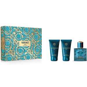 Versace Eros Eau de Parfum Комплект (EDP 50ml + AS Balm 50ml + SG 50ml) за Мъже