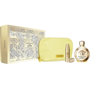 Versace Eros Pour Femme Комплект (EDP 100ml + EDP 10ml + Bag) за Жени