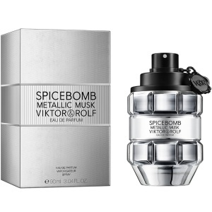 Viktor & Rolf Spicebomb Metalic Musk EDP 90ml за Мъже БЕЗ ОПАКОВКА - Img 3