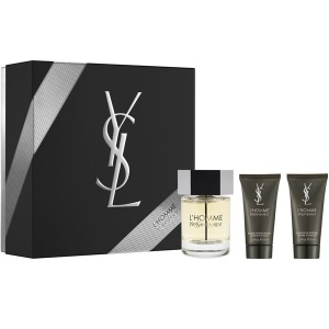 YSL L'Homme Комплект (EDT 100ml + ASB 50ml + SG 50ml) за Мъже