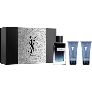 YSL Y Eau de Parfum Комплект (EDP 100ml + SG 50ml + AS Balm 50ml) за Мъже
