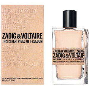 Zadig & Voltaire This is Her Vibes of Freedom EDP 100ml за Жени БЕЗ ОПАКОВКА - Img 4
