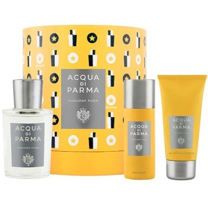 Acqua di Parma Colonia Pura Комплект (EDC 100ml + SG 75ml + Deo Spray 50ml) за Мъже и Жени