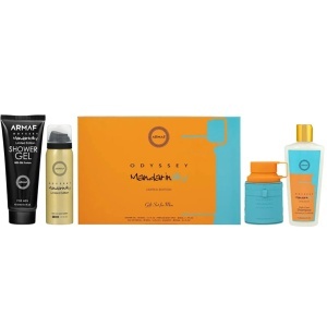 Armaf Odyssey Mandarin Sky Комплект (EDP 100ml + Deo Spray 50ml + SG 100ml + Shampoo 250ml) за Мъже