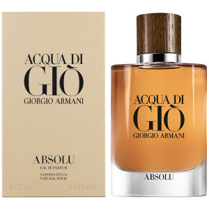 Armani Acqua Di Gio Absolu EDP 75ml за Мъже БЕЗ ОПАКОВКА - Img 5