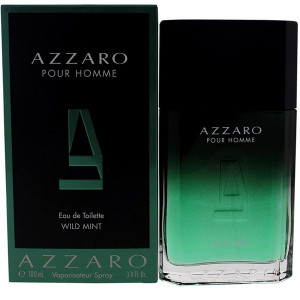 Azzaro Pour Homme Wild Mint EDT 100ml за Мъже БЕЗ ОПАКОВКА - Img 2