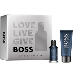 Boss Bottled Infinite Комплект (EDP 50ml + SG 100ml) за Мъже