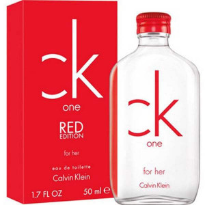Calvin Klein CK One Red Edition EDT 100ml за Жени БЕЗ ОПАКОВКА - Img 5