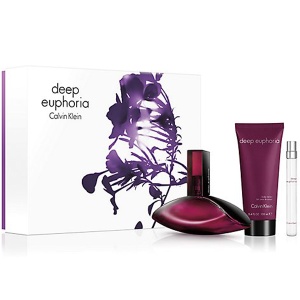 Calvin Klein Deep Euphoria Комплект (EDP 100ml + EDP 10ml + BL 100ml) за Жени