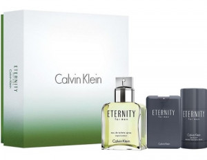 Calvin Klein Eternity Комплект (EDT 100ml + AS Balm 100ml + Deo Stick 75ml) за Мъже - Img 4