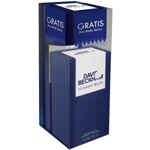 David Beckham Classic Blue Комплект (EDT 40ml + Deo Spray 150ml) за Мъже