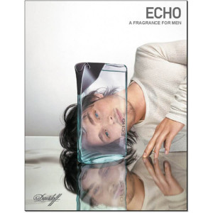 Davidoff Echo EDT 100ml за Мъже БЕЗ ОПАКОВКА - Img 2