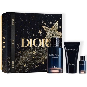 Dior Sauvage Eau de Parfum Комплект (EDP 100ml + EDP 10ml + ASB 50ml) за Мъже