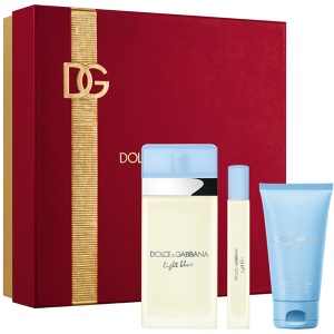 Dolce&Gabbana Light Blue Комплект (EDT 100ml + Body Cream 50ml + EDT 10ml) за Жени