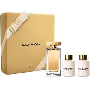 Dolce&Gabbana The One Eau de Toilette Set (EDT 100ml + BL 100ml + SG 100ml) за Жени - Img 1