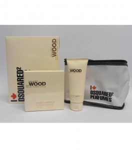 Dsquared2 She Wood Velvet Forest Комплект (EDP 50ml + Body Lotion 100ml + Bag) за Жени - Img 2
