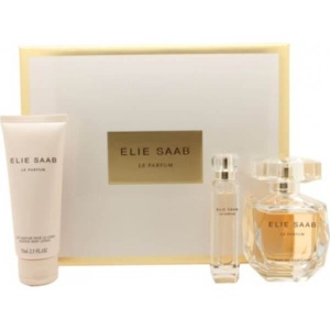 Elie Saab Le Parfum Комплект (EDP 90ml + EDP 10ml + Body Lotion 75ml) за Жени