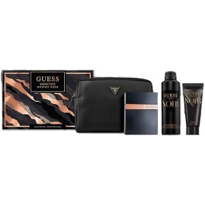 Guess Seductive Noir Комплект (EDT 100ml + Body Spray 226ml + SG 100ml + Pouch) за Мъже