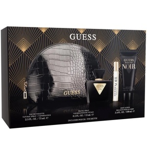 Guess Seductive Noir Комплект (EDT 75ml + EDT 15ml + BL 100ml + Pouch) за Жени