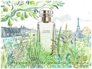 Hermes Un Jardin Sur Le Toit Комплект (EDT 50ml + BL 75ml) за Мъже и Жени - Img 4