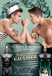 Jean Paul Gaultier Le Beau Le Parfum Комплект (EDP 125ml + EDP 10ml) за Мъже - Img 3