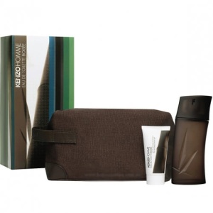 Kenzo Pour Homme Boisee Комплект (EDT 100ml + SG 75ml + Bag) за Мъже