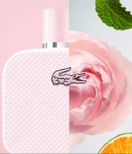 Lacoste L 12.12 Rose Eau de Parfum EDP 100ml за Жени БЕЗ ОПАКОВКА - Img 2