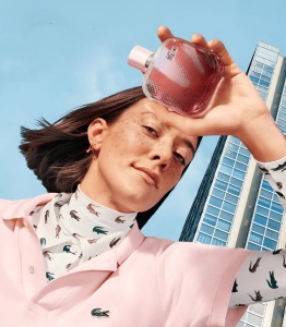 Lacoste L 12.12 Rose Eau Intense EDT 100ml за Жени БЕЗ ОПАКОВКА - Img 2