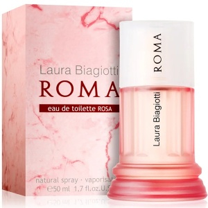 Laura Biagiotti Roma Rosa EDT 50ml за жени БЕЗ ОПАКОВКА - Img 2