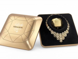 Paco Rabanne Lady Million Комплект (EDP 80ml + Колие) за Жени - Img 1
