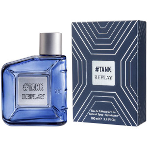 Replay #Tank for Him EDT 100ml за Мъже БЕЗ ОПАКОВКА - Img 3