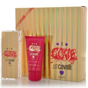 Roberto Cavalli Just I Love Her Комплект (EDT 60ml + BL 75ml) за Жени