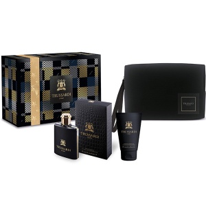Trussardi Uomo 2011 Комплект (EDT 100ml + SG 100ml + Bag) за Мъже - Img 1